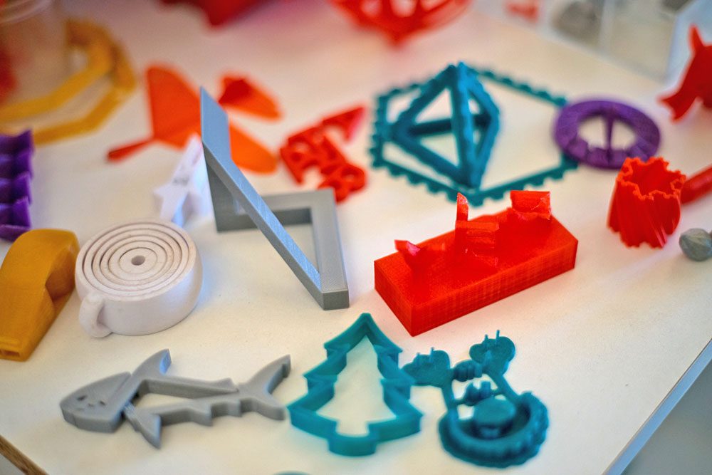 Objets fabriqués grace à une imprimante 3D
