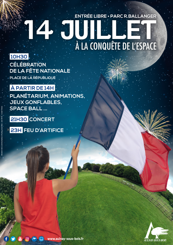 AFFICHE 14 JUILLET 2019