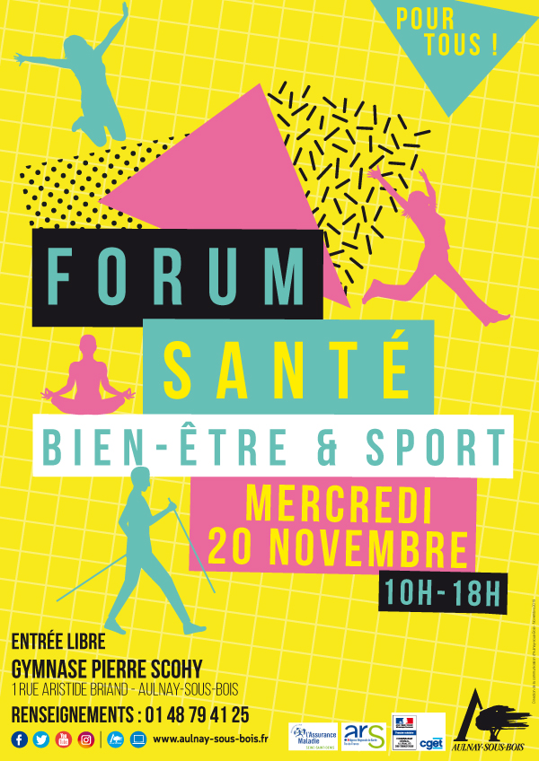 Affiche forum santé