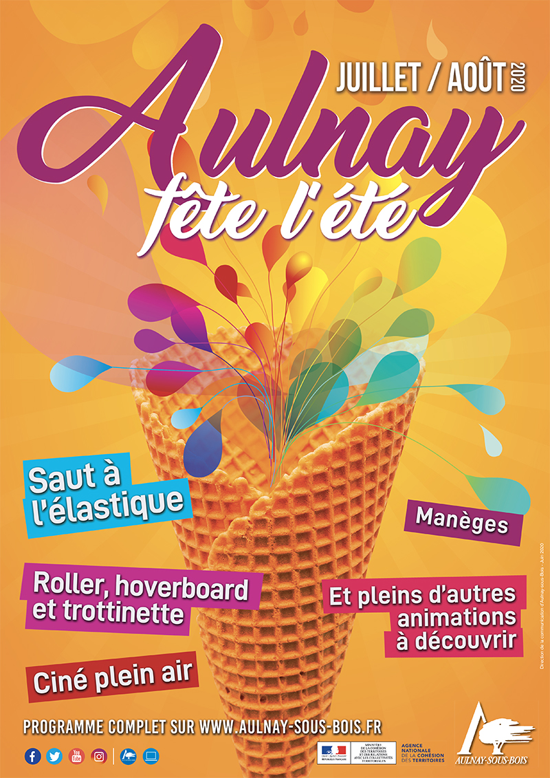 Aulnay fête l'été - Juillet/Août 2020