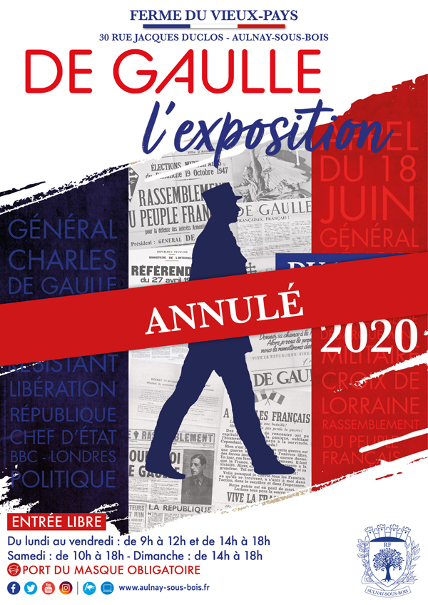 Annulation exposition De Gaulle