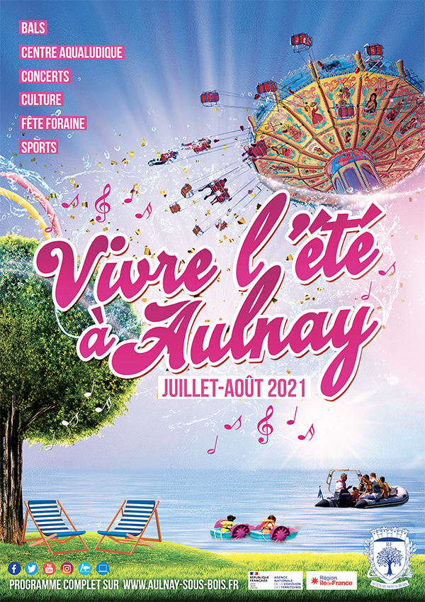 Vivre l'été à Aulnay Juillet/Août 2021