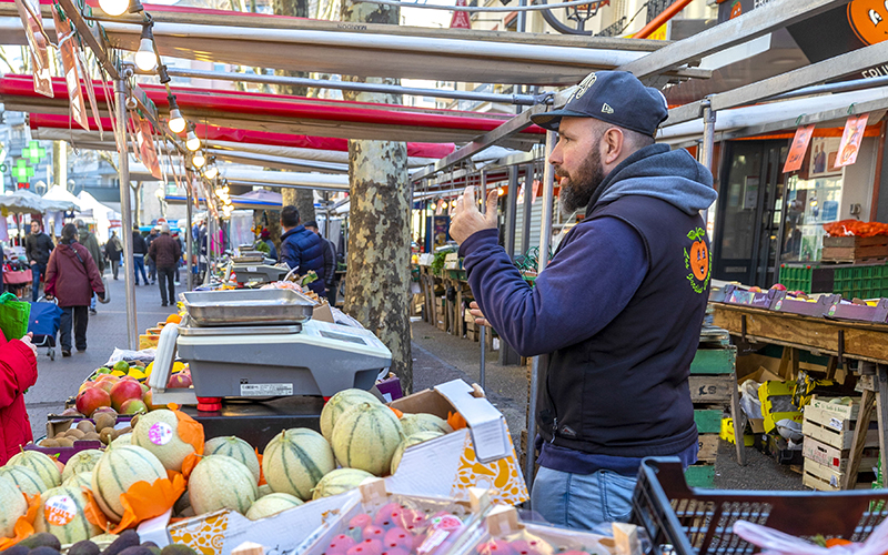 Embellissement du cadre de vie Marché