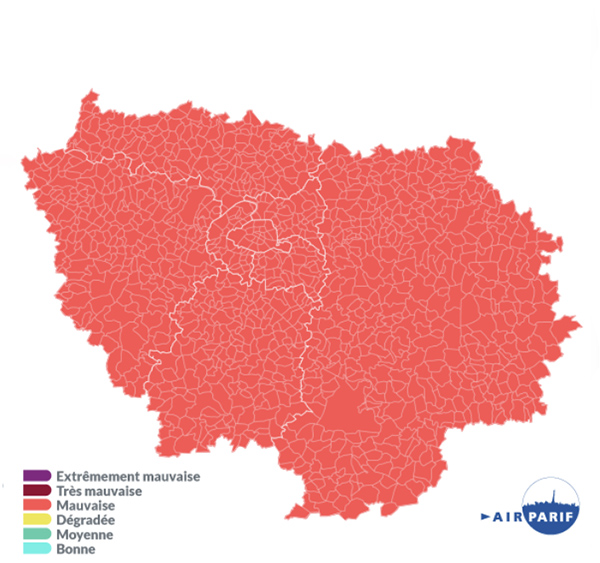 Alerte pollution juillet 2022