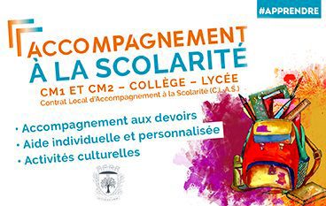 Accompagnement à la scolarité 2023