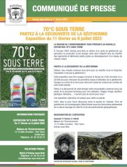 70°C sous terre - Partez à la découverte de la géothermie