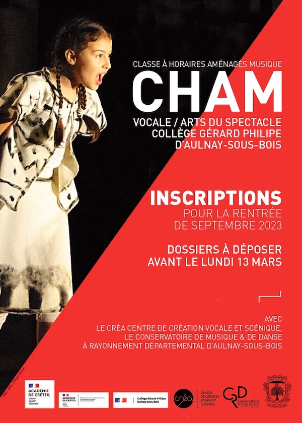 CHAM Vocale Arts du spectacle