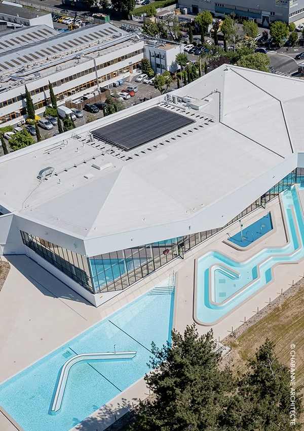 Centre aqualudique L'Odyssée moquette solaire