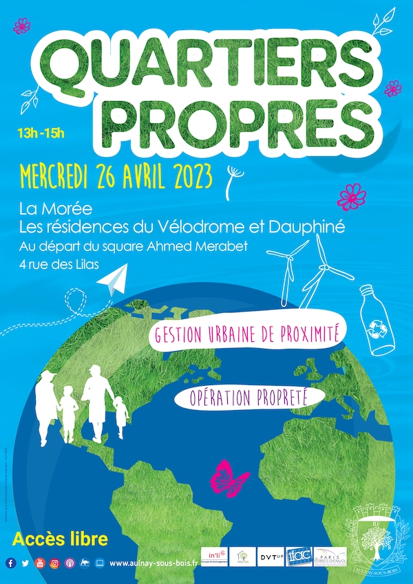 Opération quartiers propres 26 avril 2023