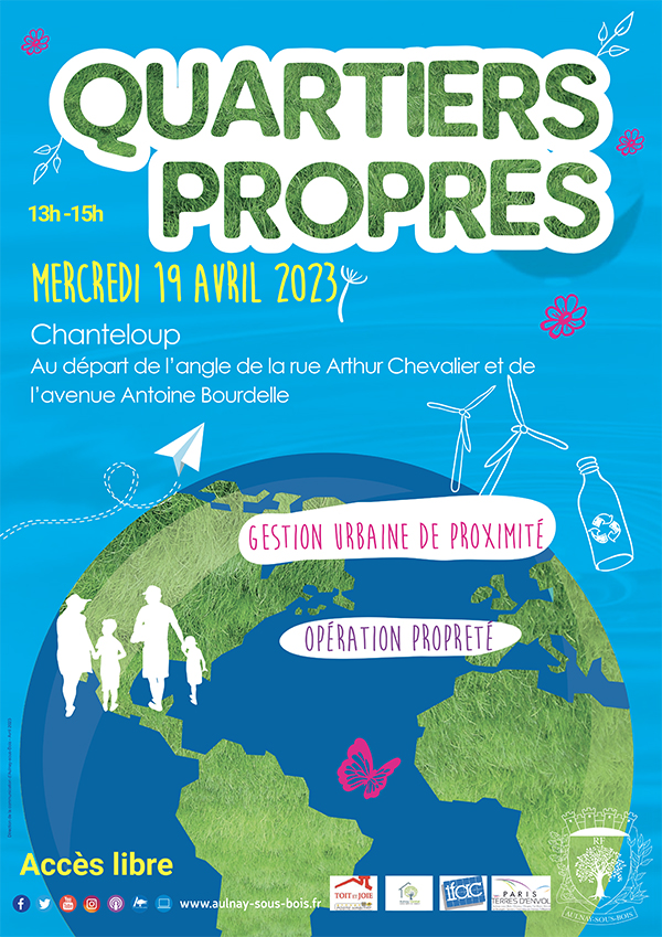Opération quartiers propres 19 avril 2023