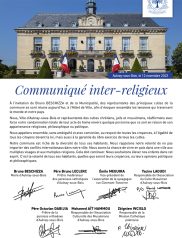 Communiqué inter-religieux