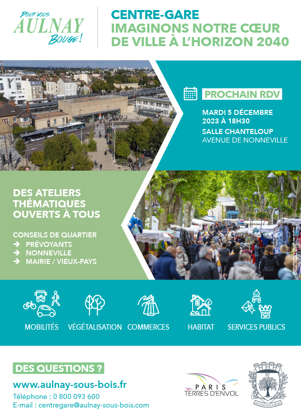 Projet centre gare - Ateliers thématiques - 5 décembre 2023