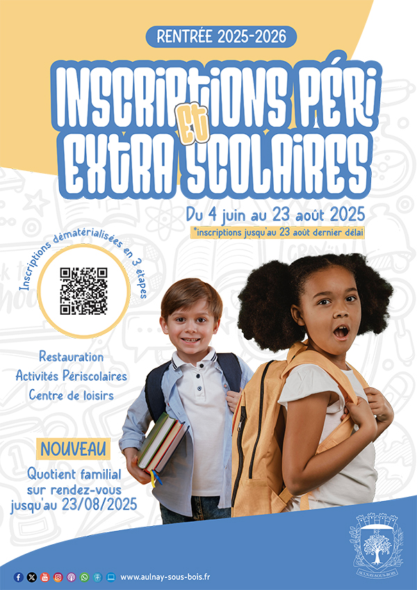 Rentrée peri et extra scolaire 2025