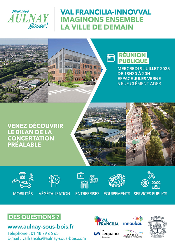 Présentation du bilan de la concertation Val Francilia-InnovVal