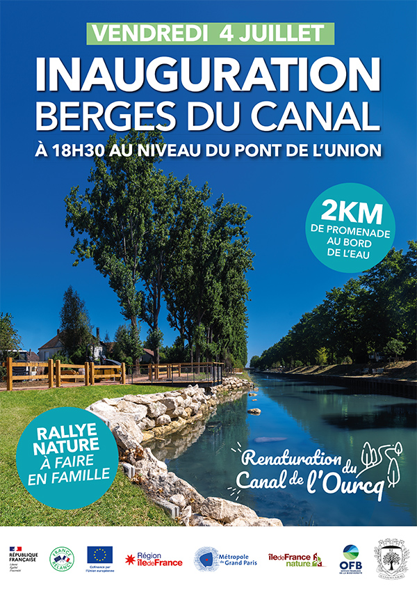 inauguration berges du canal - 4 juillet 2025