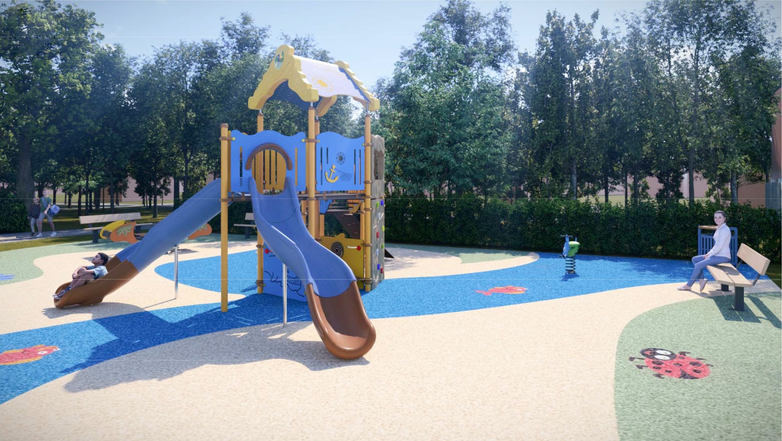 Aire de jeux parc Gainville