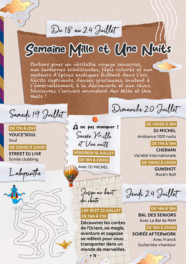 Semaine Mille et Une Nuits