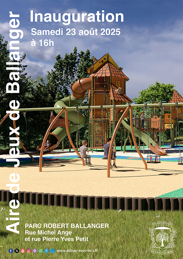 inauguration aire jeux
