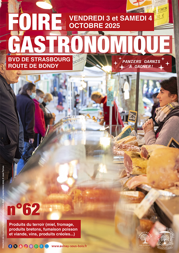 Foire gastronomique octobre 2025