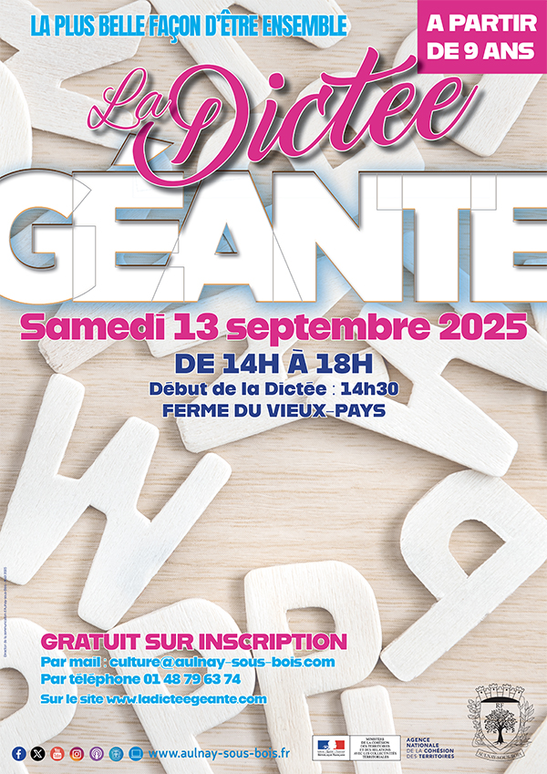 Dictée géante 2025