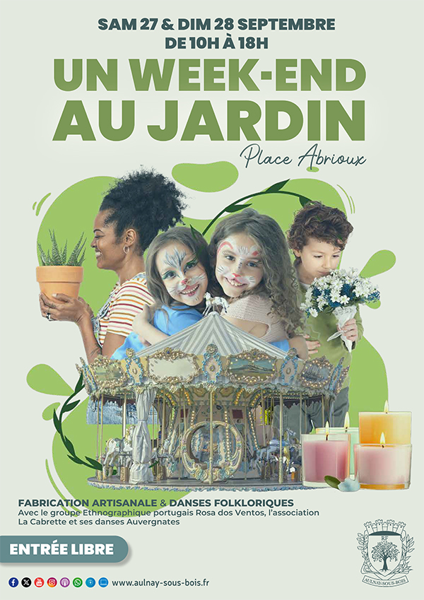 Un week-end au jardin Place Abrioux 2025