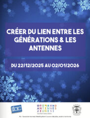 Planning vacances de fin d'année 2025 -  Activités Jeunesse