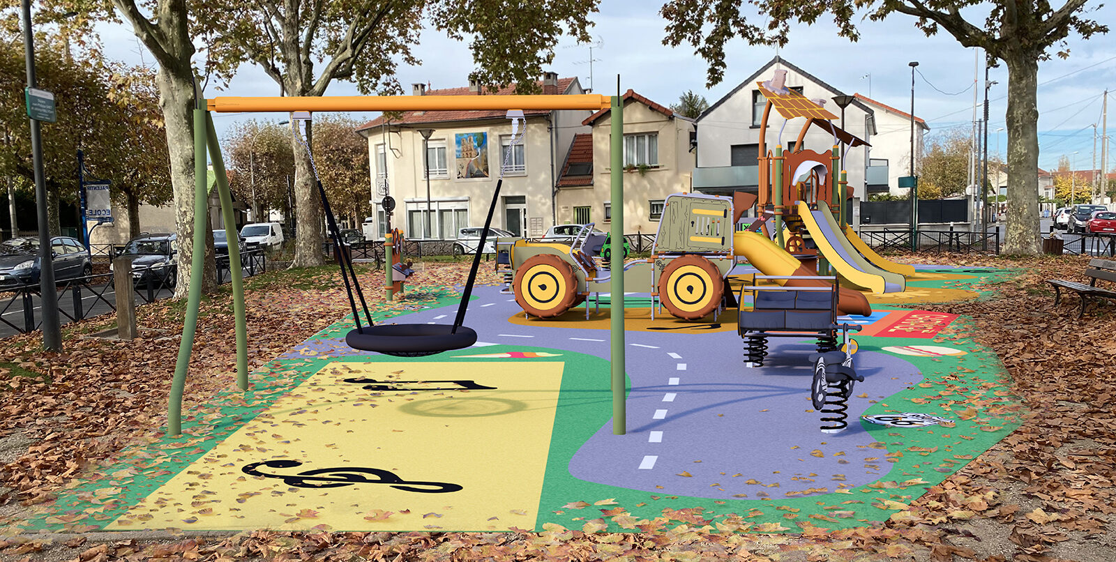 Aire de jeux Jean Philippe smet