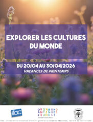 Planning vacances de printemps - Antennes jeunesse 2026