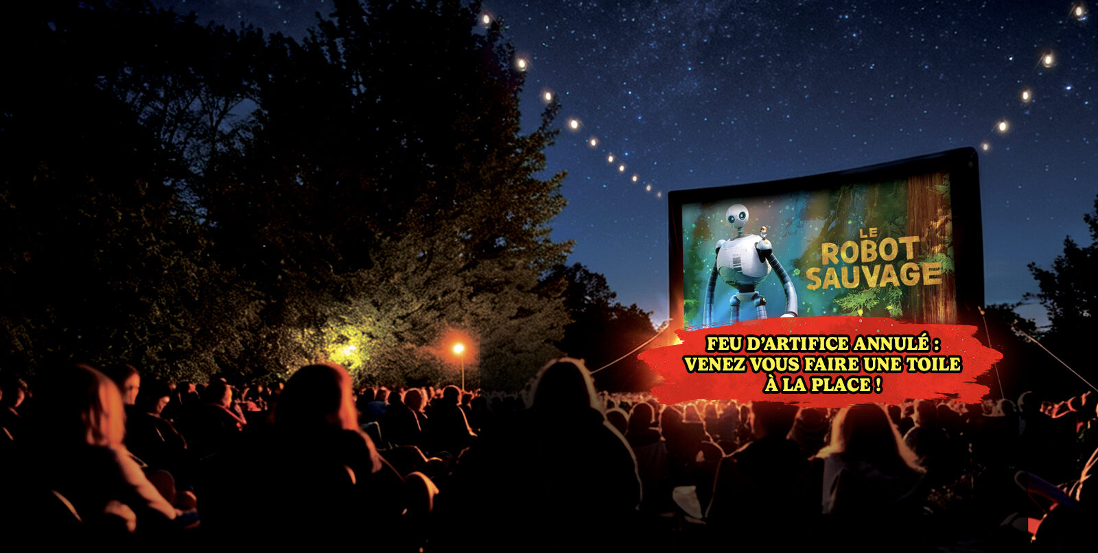 Fête nationale ciné plein air - 13 juillet 2026