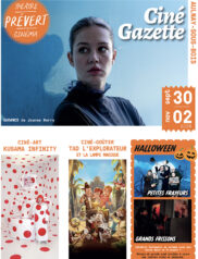 Ciné gazette du 30 septembre au 2 novembre 2026